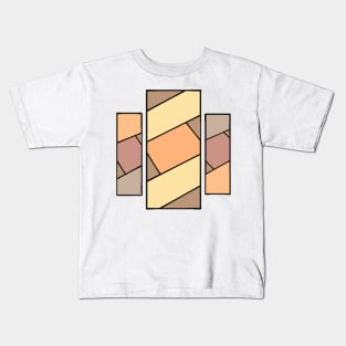 Satisfying colors with satisfying shapes and lines Kids T-Shirt